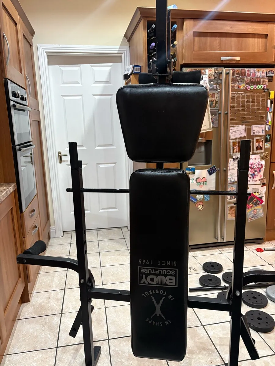 MULTI WEIGHT BENCH+ LEG + MATS + BARS + WEIGHTS ++ - Image 4