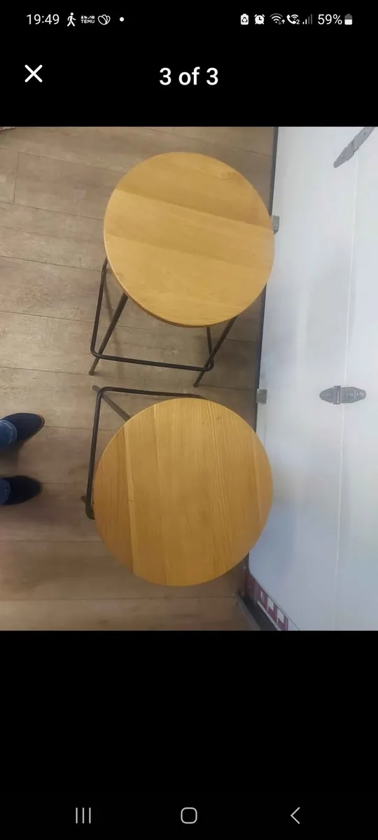 Stools x 2 - Image 3