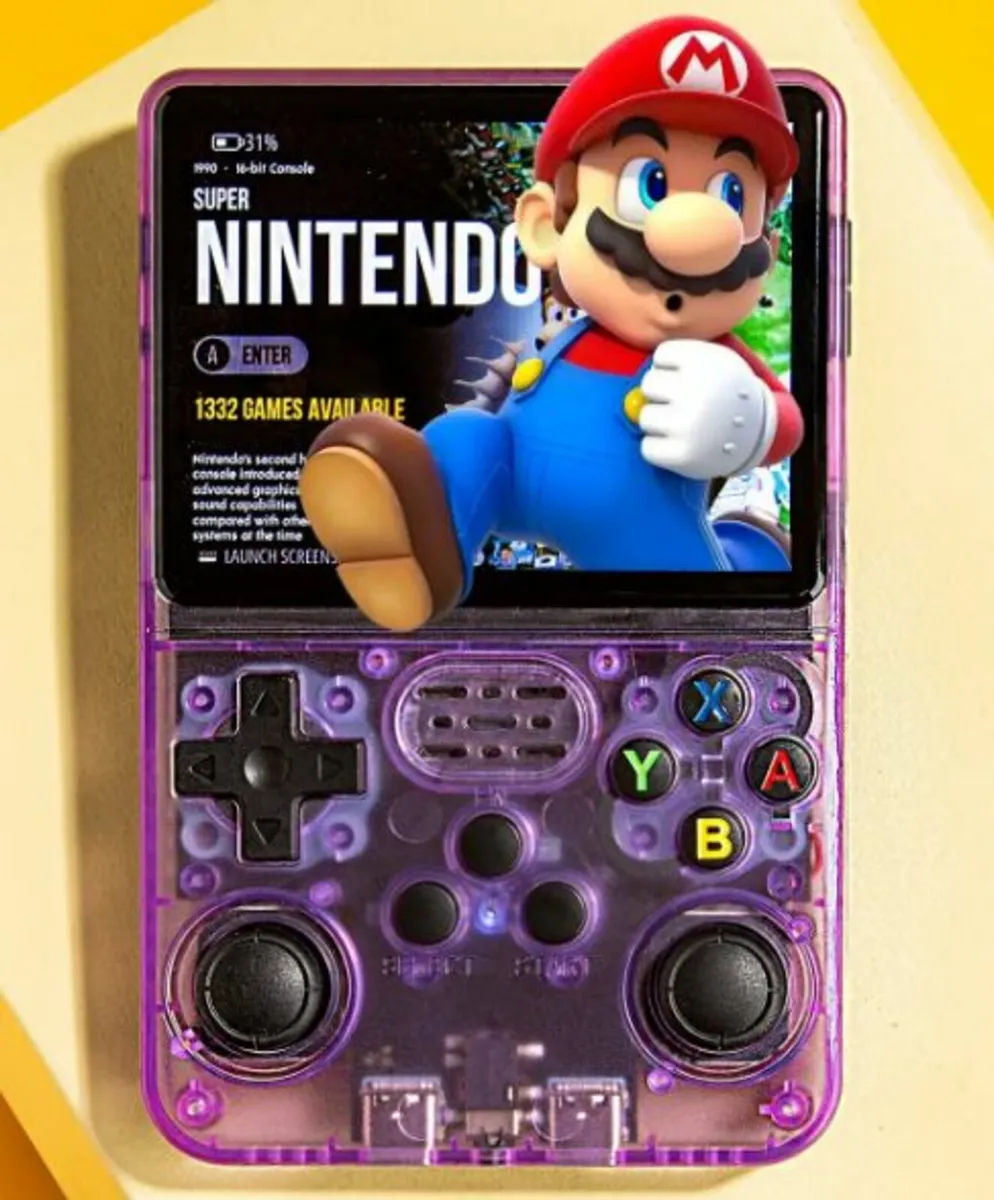 2025 Upgraded R36S Game Console Purple Edition - Image 2