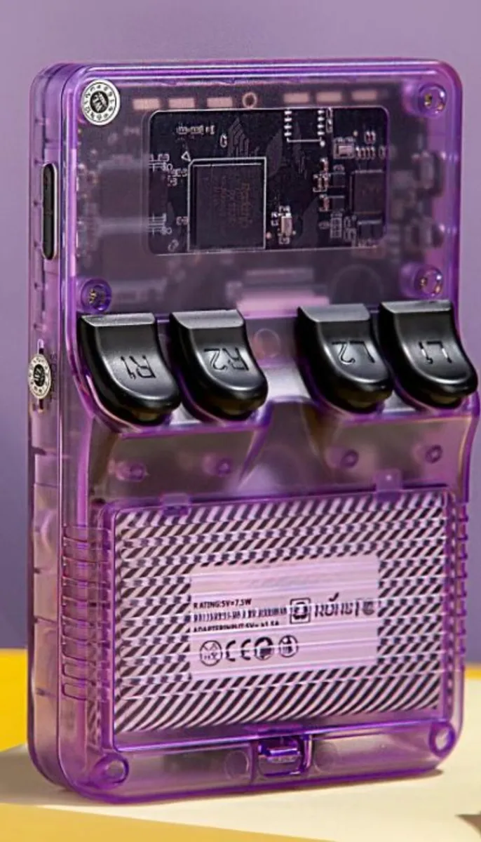 2025 Upgraded R36S Game Console Purple Edition - Image 3