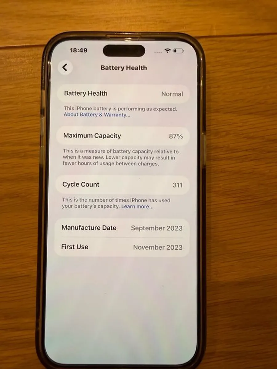 iPhone 15 Pro Max, 256gb in natural titanium - perfect gift for Christmas - Image 3