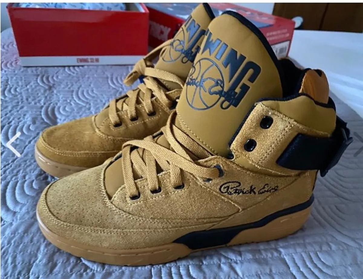 BNWT Patrick Ewing Men's 33 HI Sunflower 8UK - Image 1