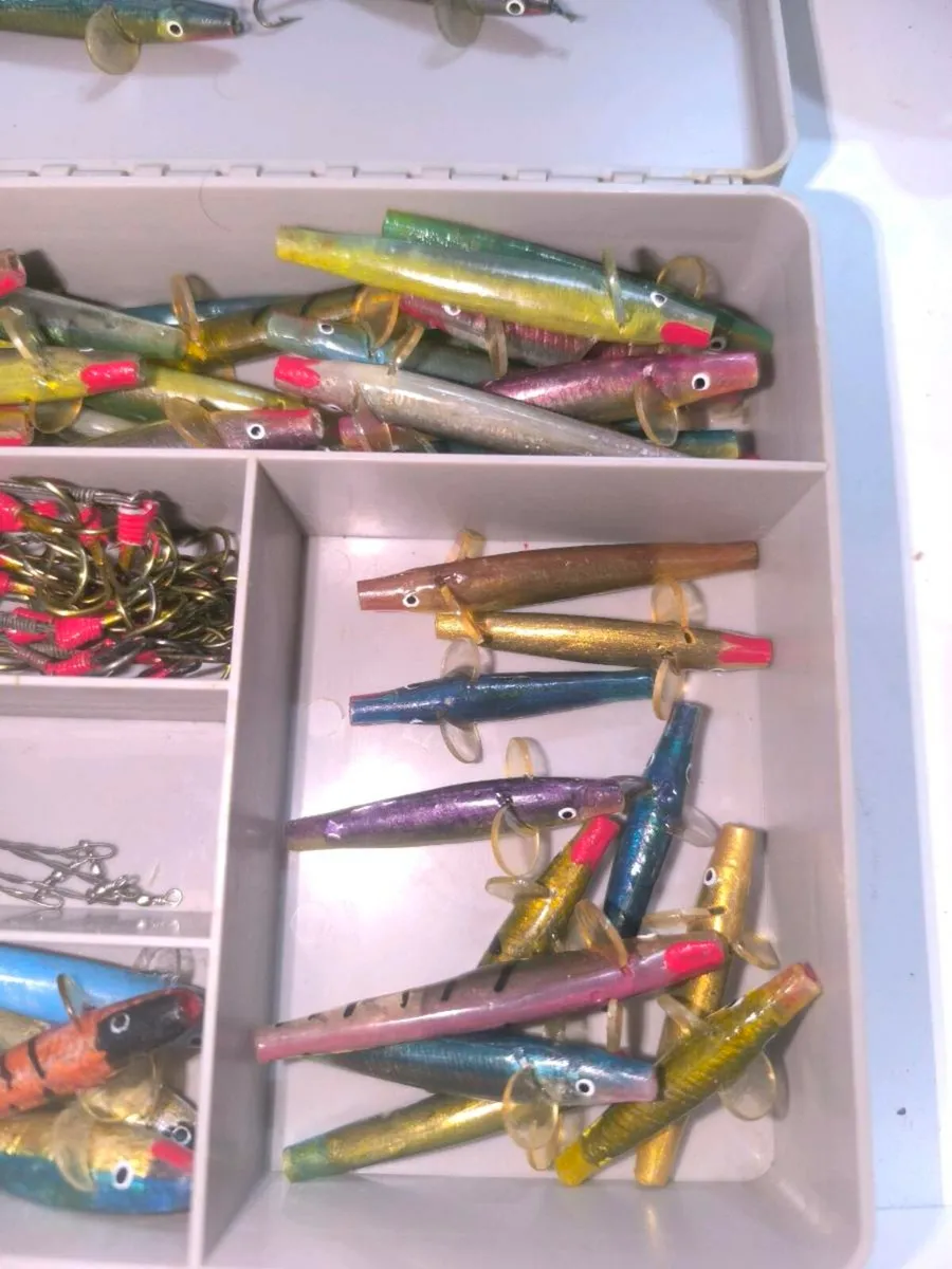 Old vintage Irish Lane minnows. - Image 4