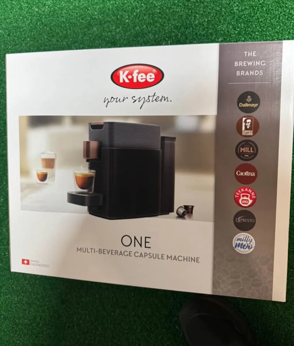 K-fee Coffee Machine BRAND NEW - Image 2