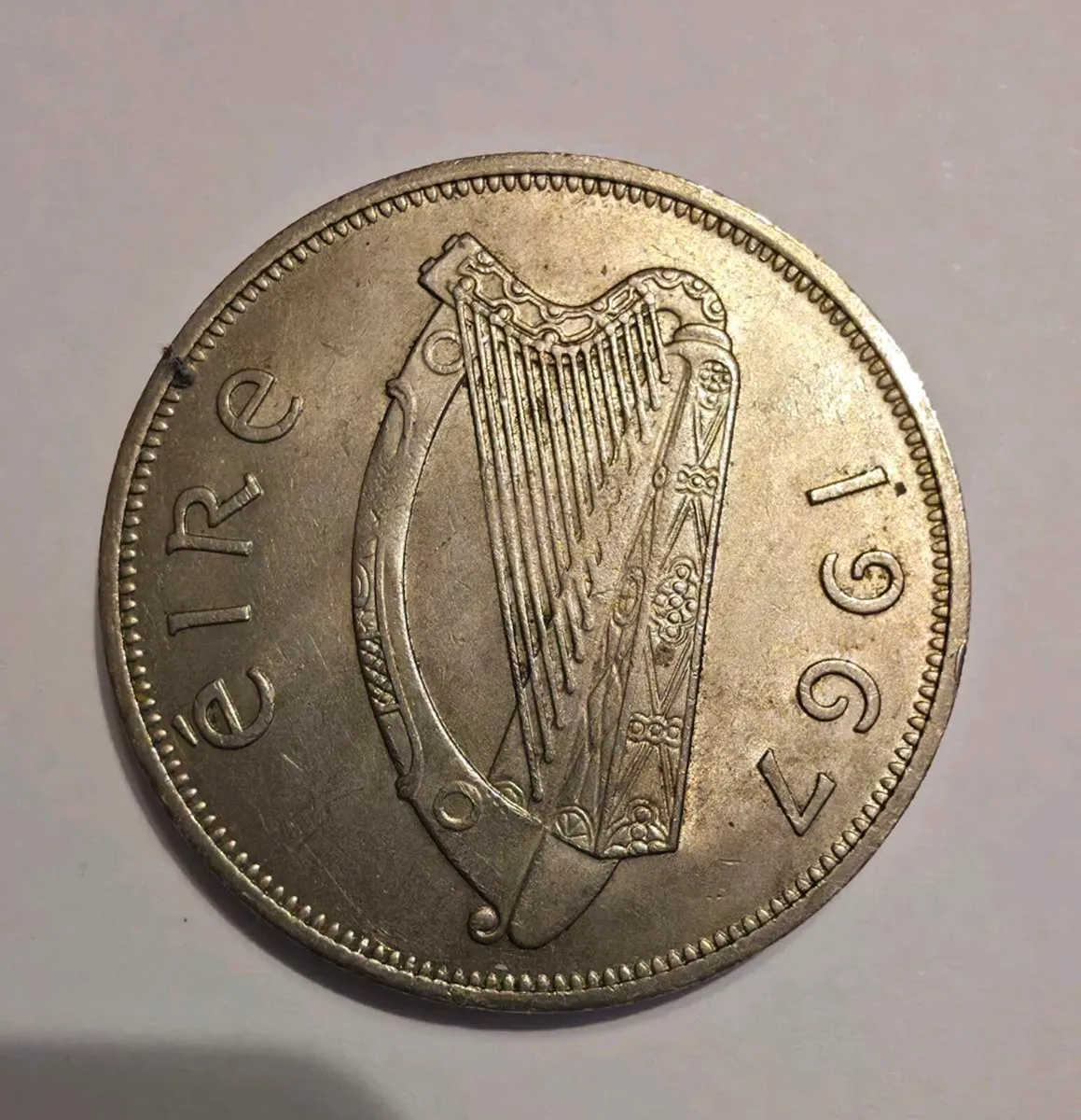 1967 irish half crown - Image 2