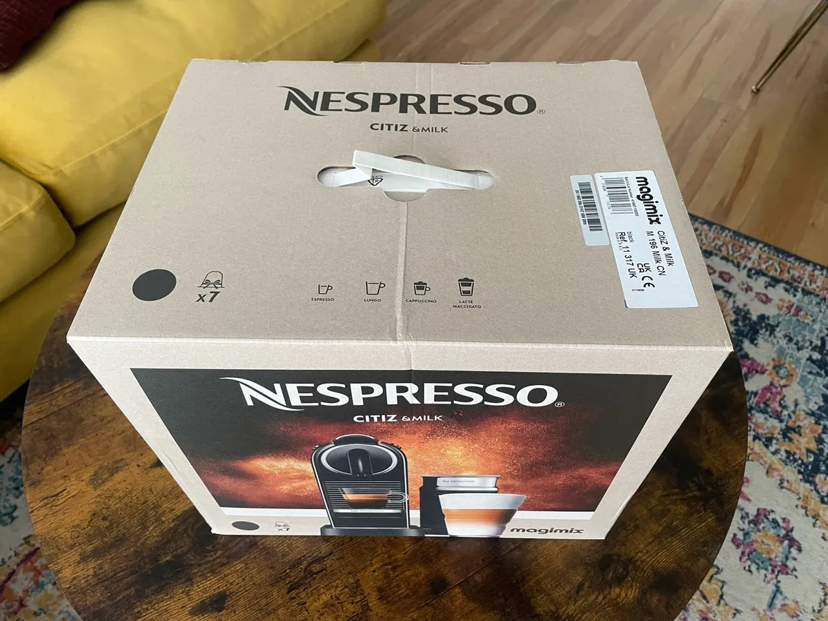 Nespresso Citiz Coffee Machine and Milk Frother - Image 2