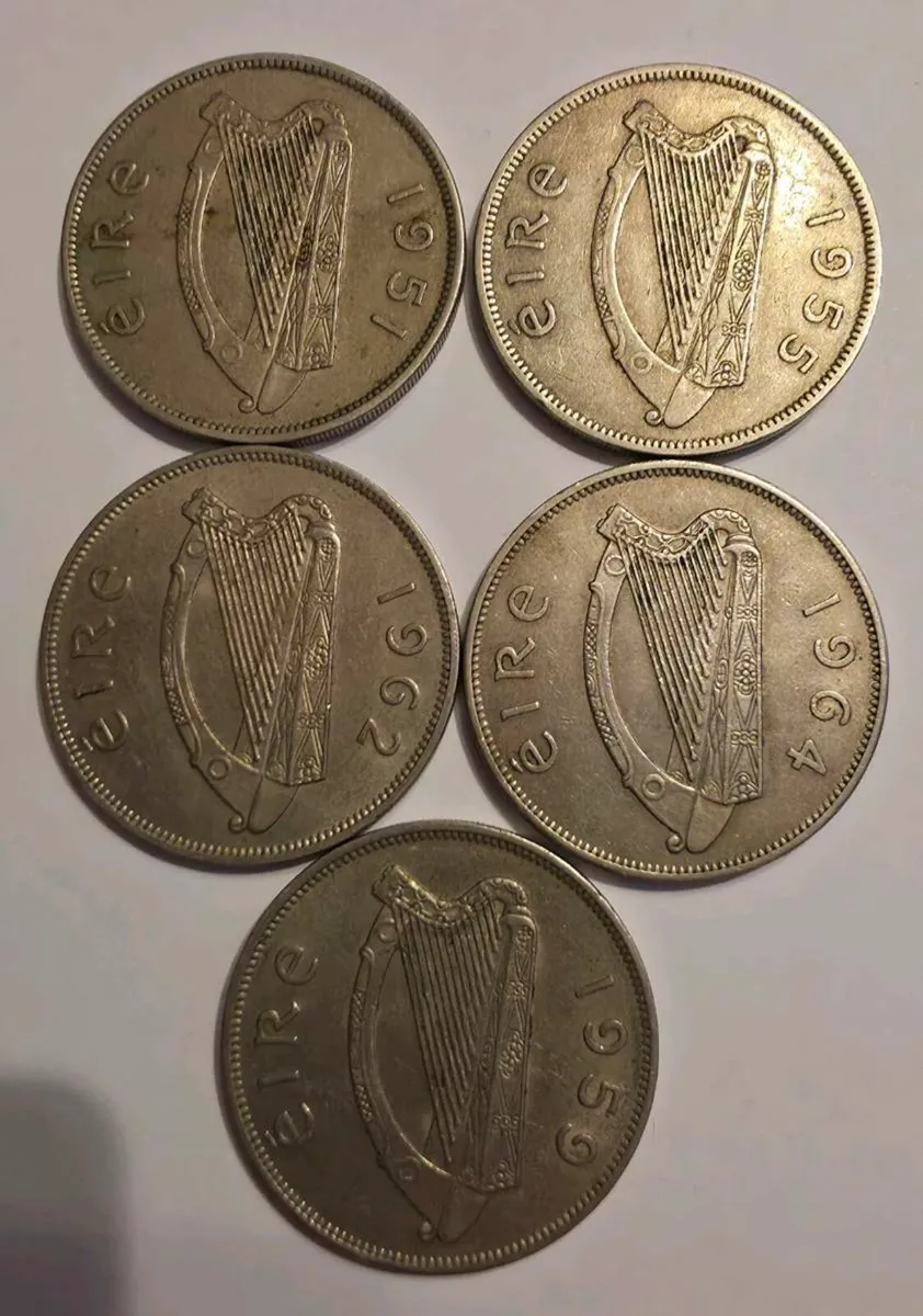 Irish half crowns - Image 2