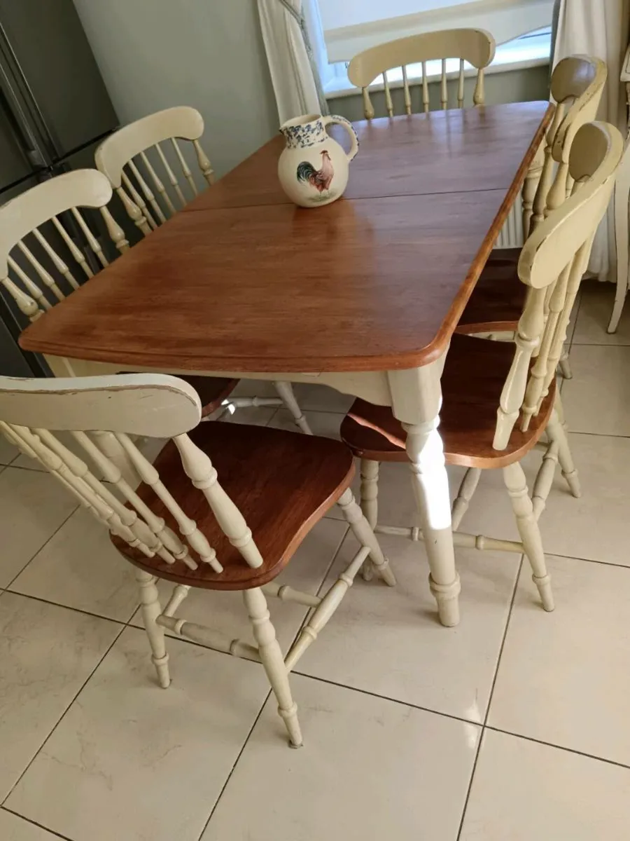 Farmhouse dining set - Image 1