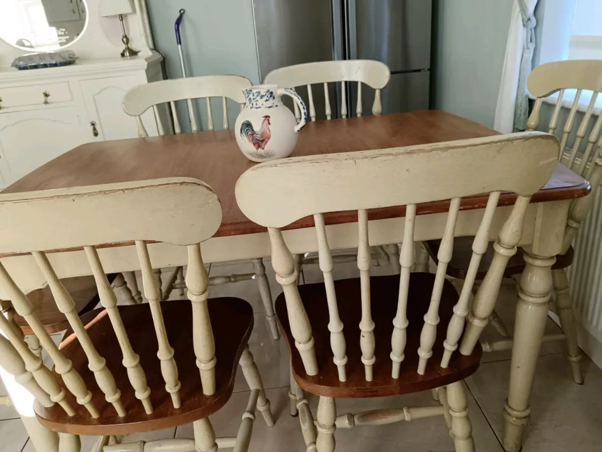 Farmhouse dining set - Image 2