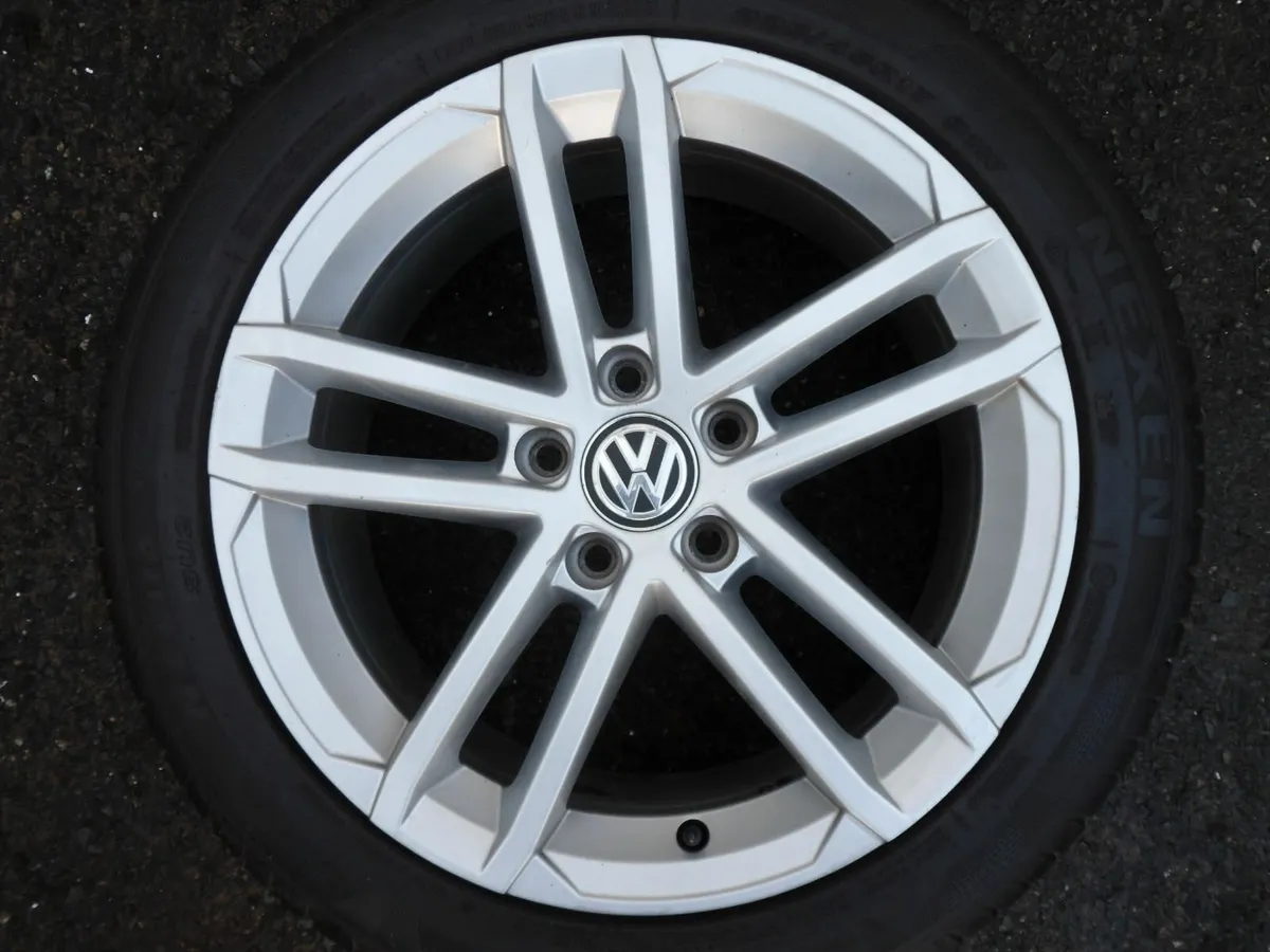 17' VW GOLF CADDY VAN ALLOY WHEELS & TYRES