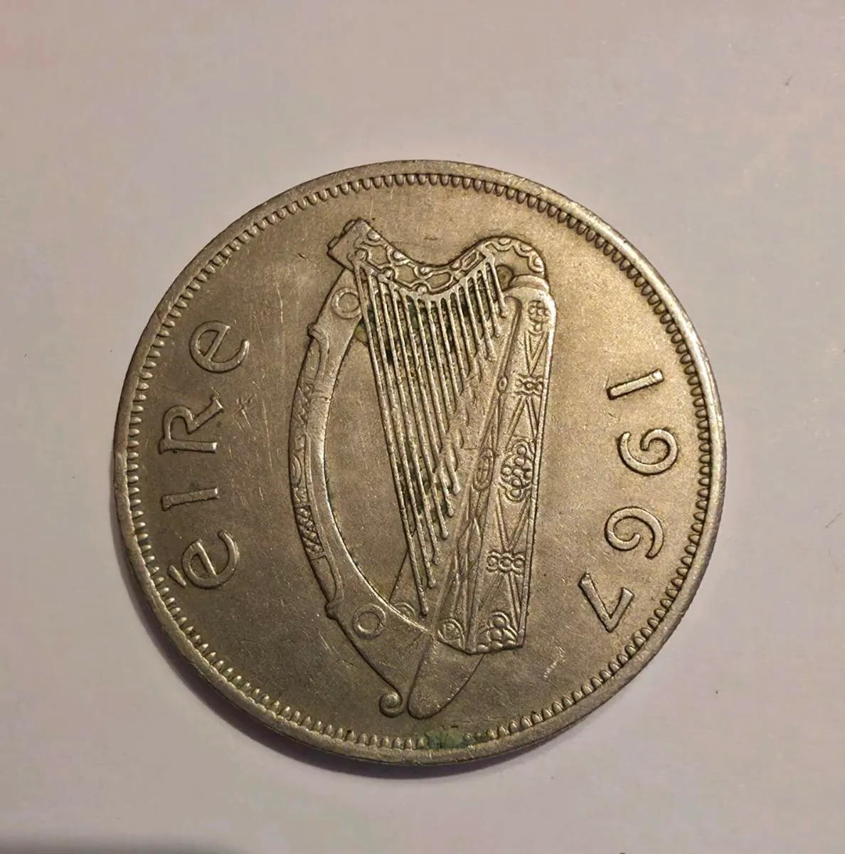 1967 irish half crown - Image 2