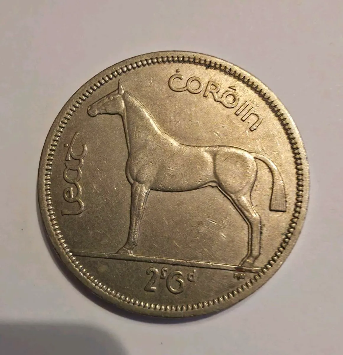 1964 irish half crown - Image 1