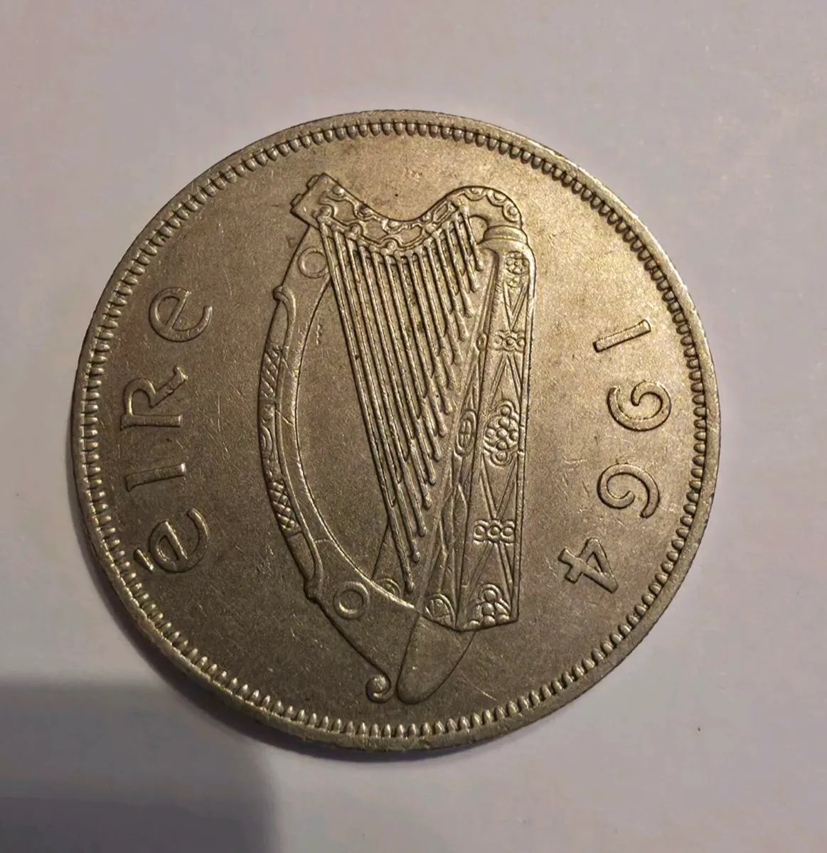 1964 irish half crown - Image 2