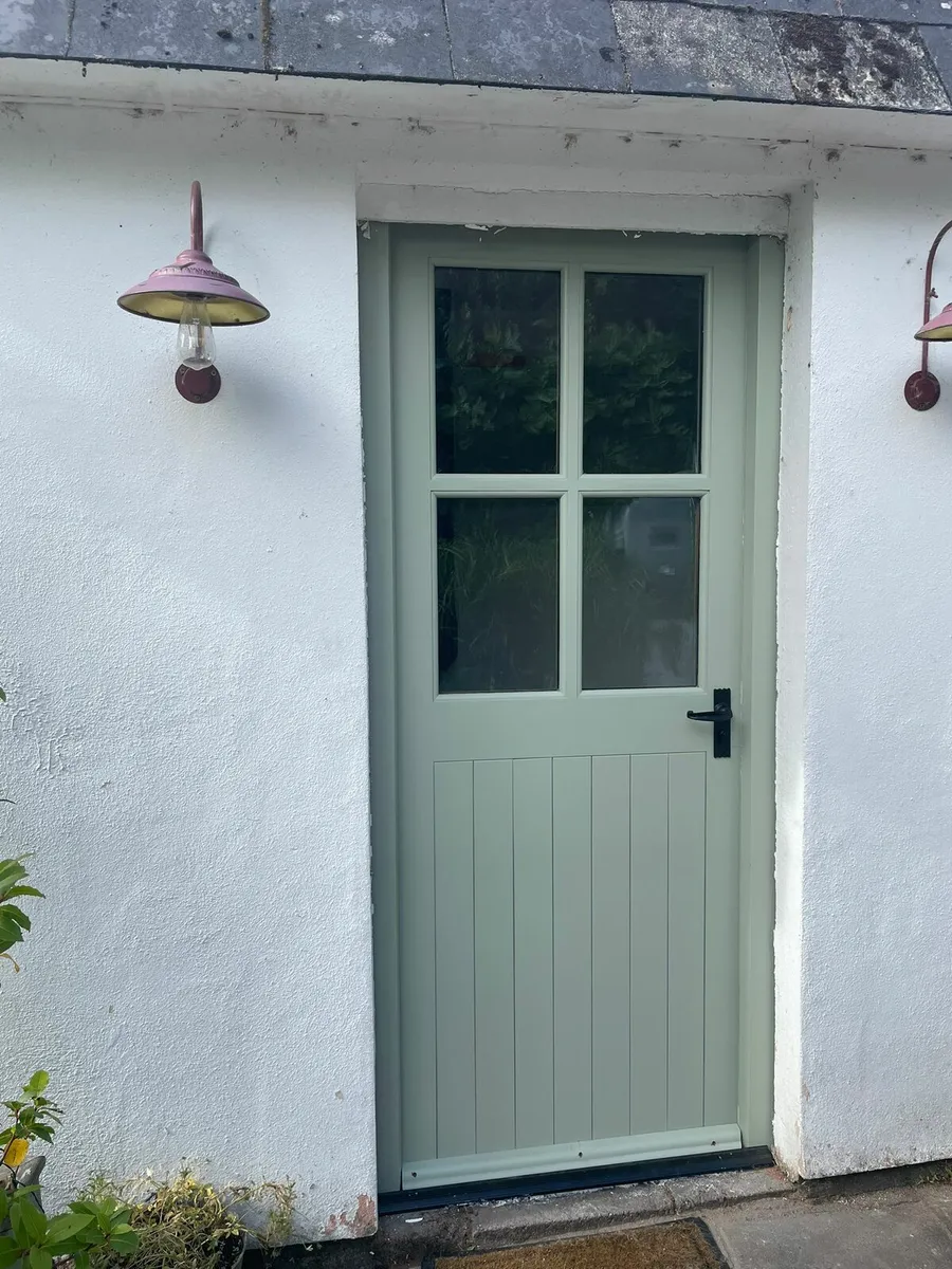 Irish Made Solid Hardwood Cottage Half Doors - Image 2