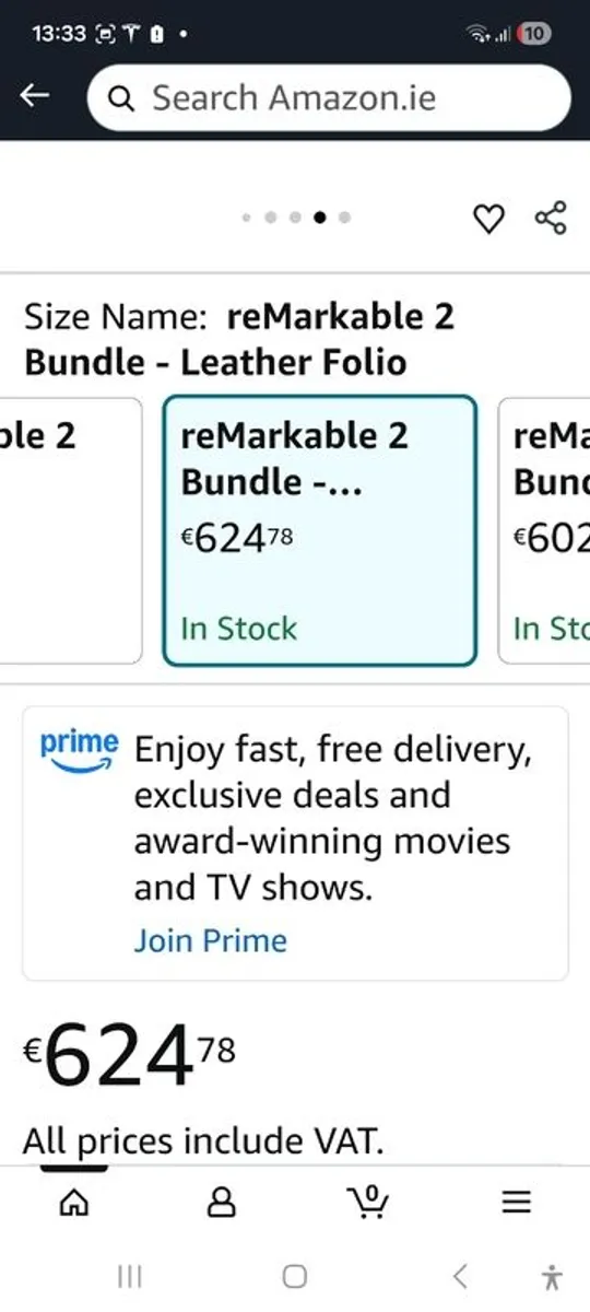 remarkable 2 +leather case +pen - Image 1