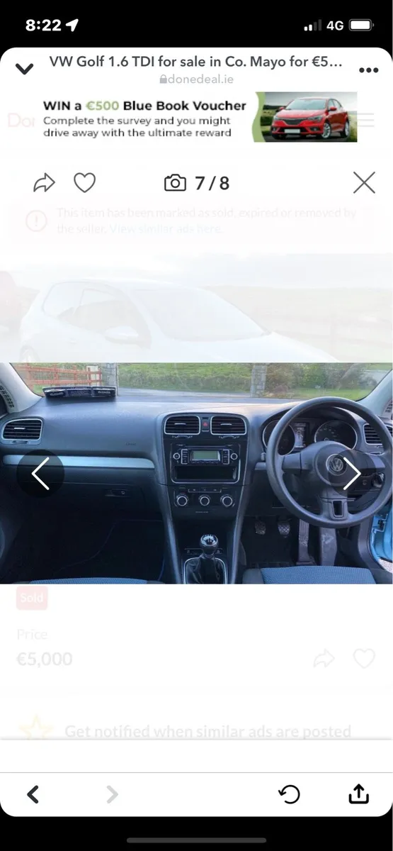 2010 MK6 Golf tdi. Bluemotion - Image 3