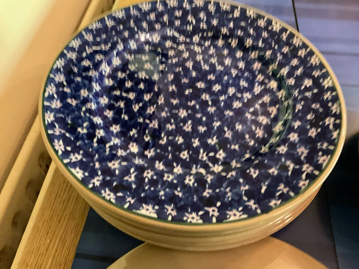 Nicholas Mosse Dark blue lawn dinner - Image 4