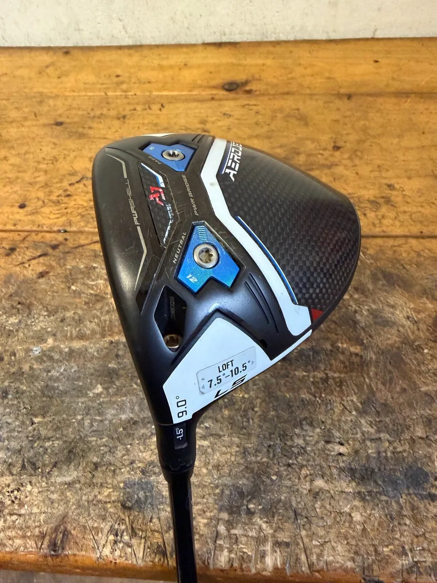 Left Handed Cobra Aerojet LS 9.0* S Flex - Image 1