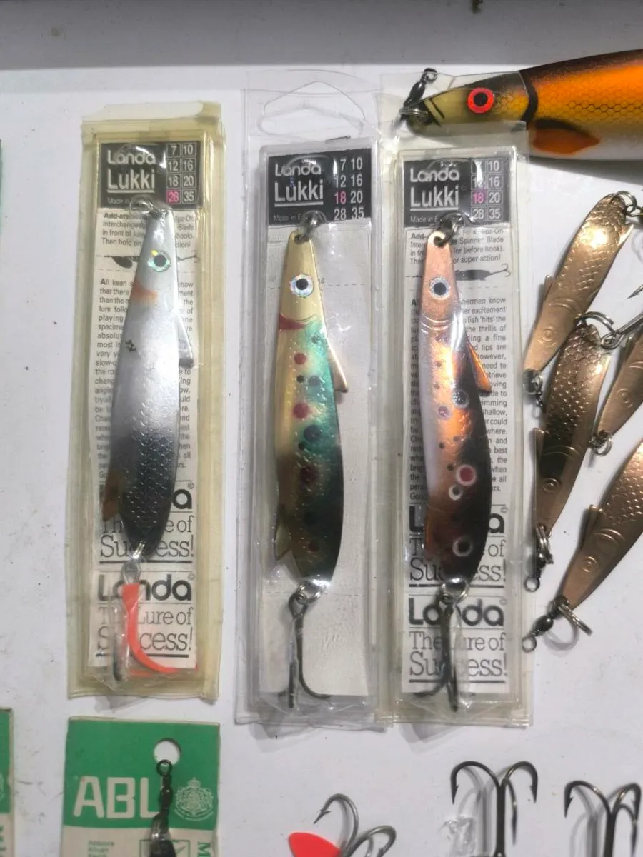 New old stock 18g Toby's & Landa lukki,pikko lures - Image 3