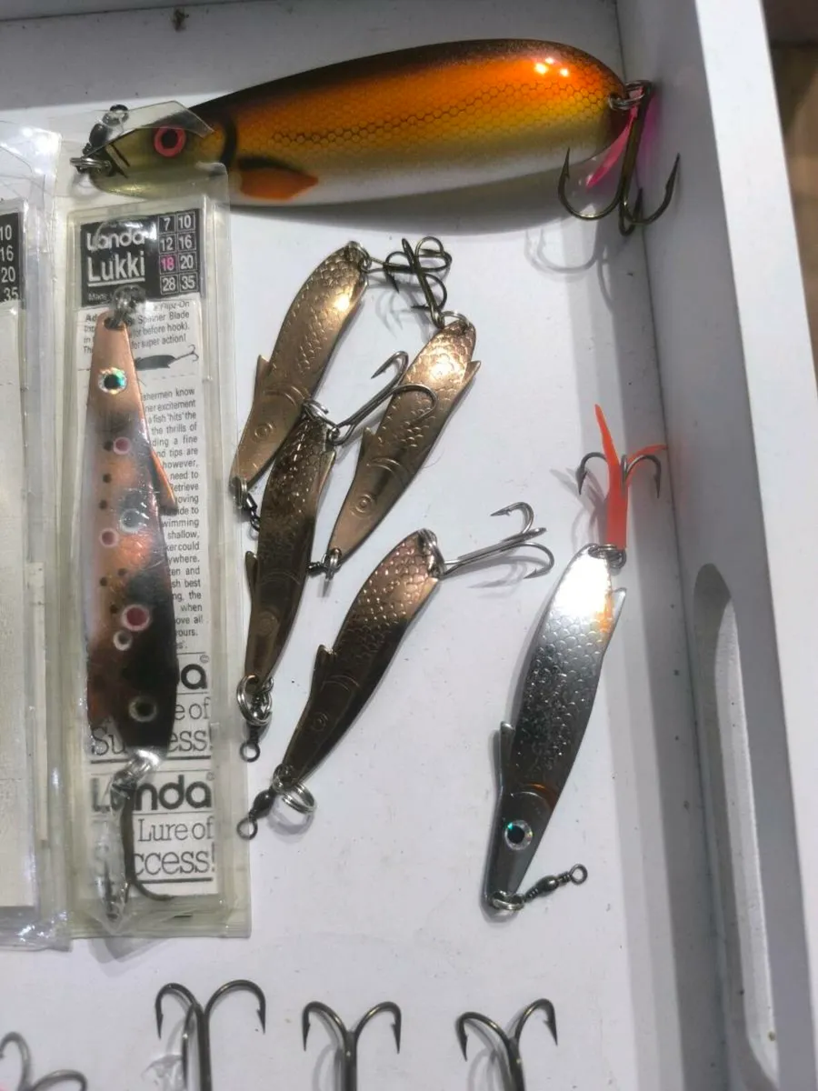 New old stock 18g Toby's & Landa lukki,pikko lures - Image 4