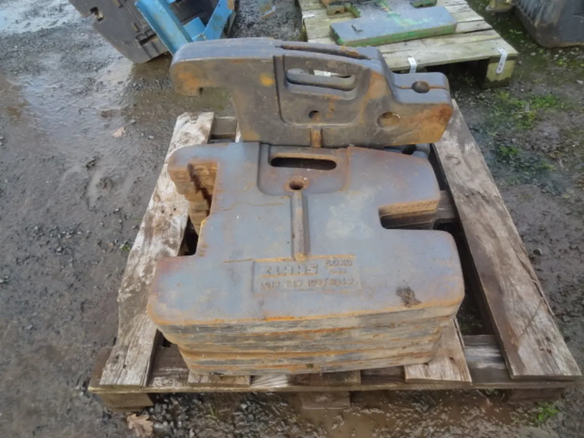 Claas Renault Front Tractor Weights - Image 1
