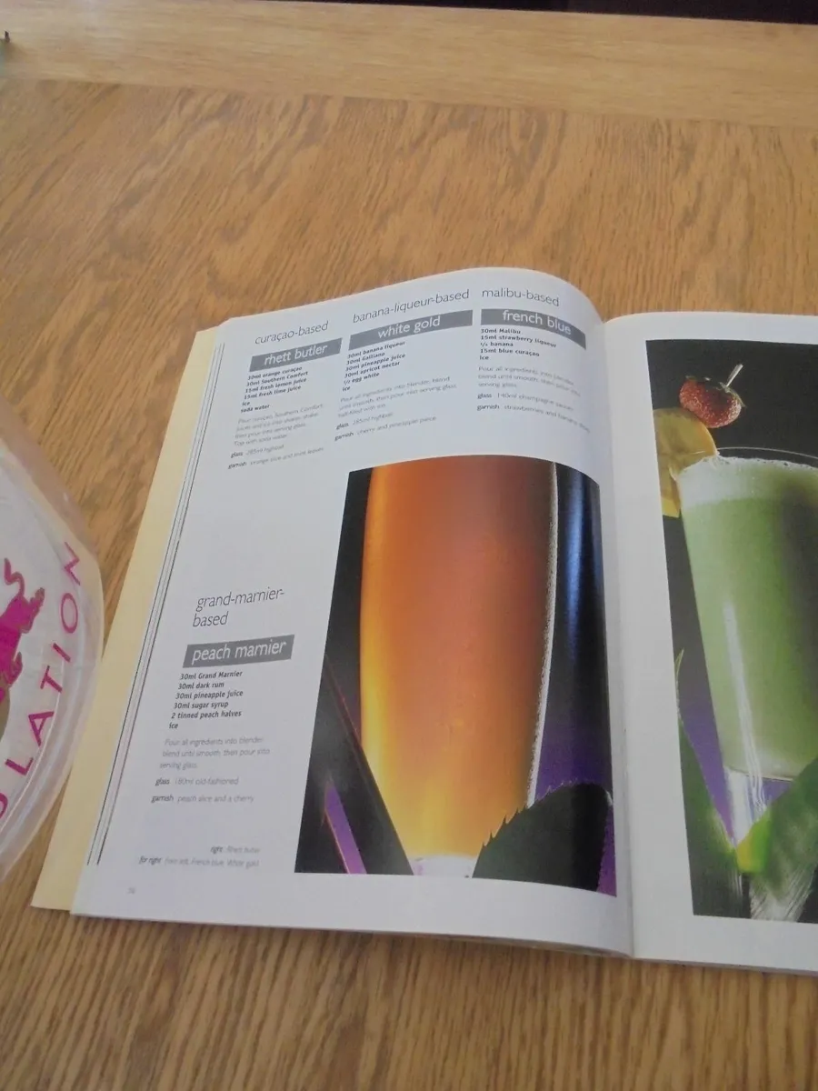 Womens Weekly Cocktail Guide Book for Sale - Image 4