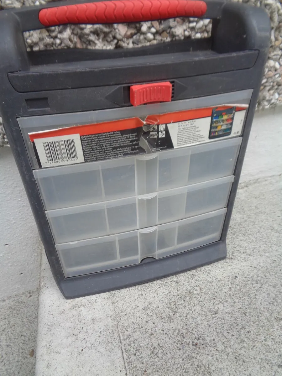 Flip Bin Small Parts Organizer for Sale - Image 1