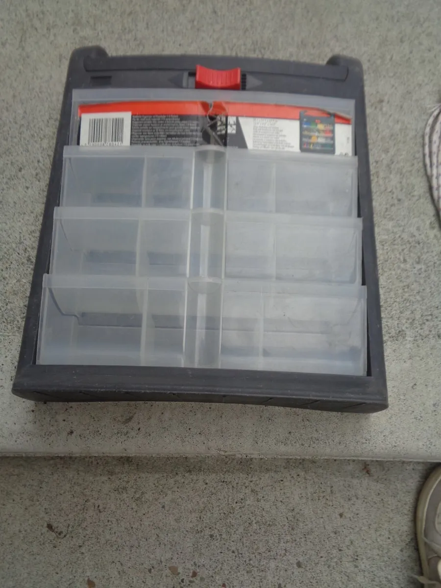 Flip Bin Small Parts Organizer for Sale - Image 3