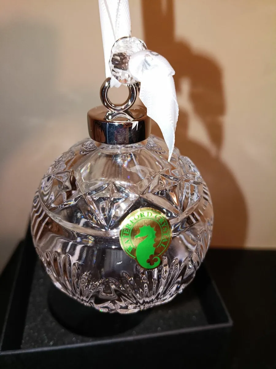 Waterford  Crystal Christmas Ball Decoration - Image 3