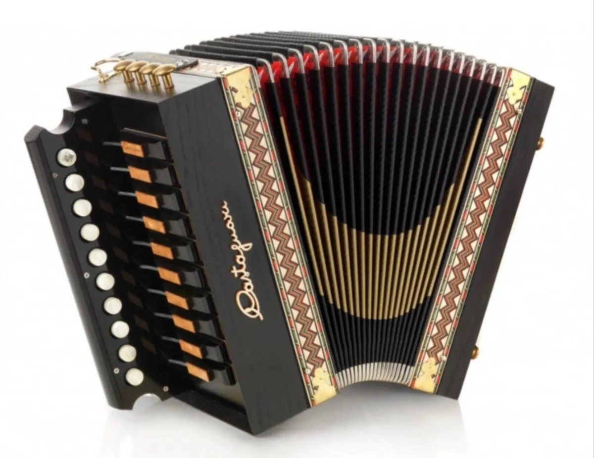 NEW CASTAGNARI MAX KEY D IRISH 4 STOP MELODEON