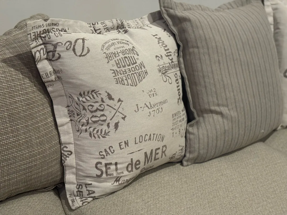 DFS fabric corner suite+Rotating cuddle chair - Image 4