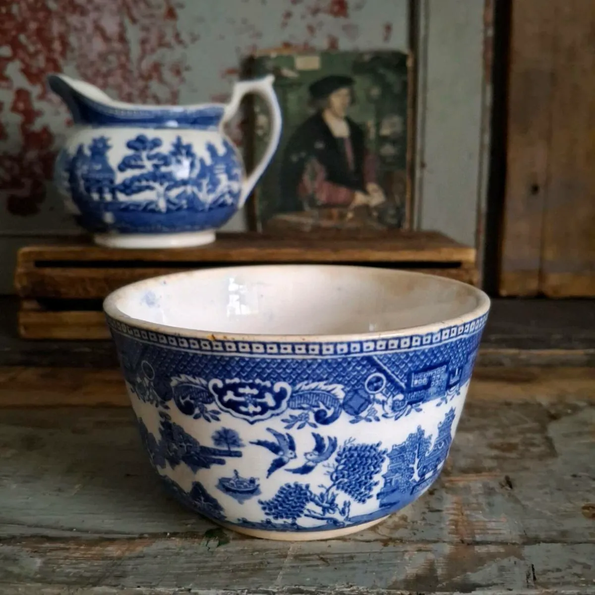 Arklow Willow Creamer & Bowl - Image 3