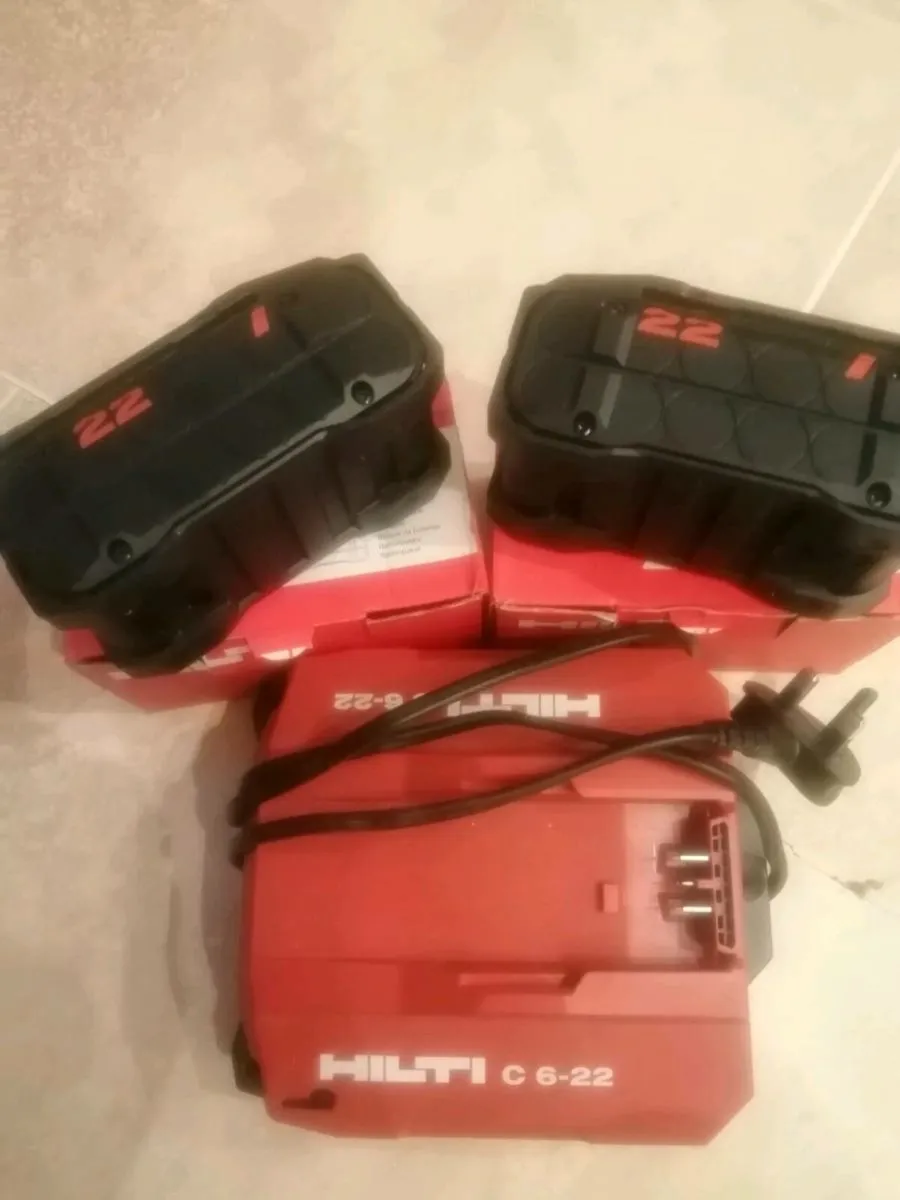 Nueron hilti battery's - Image 1