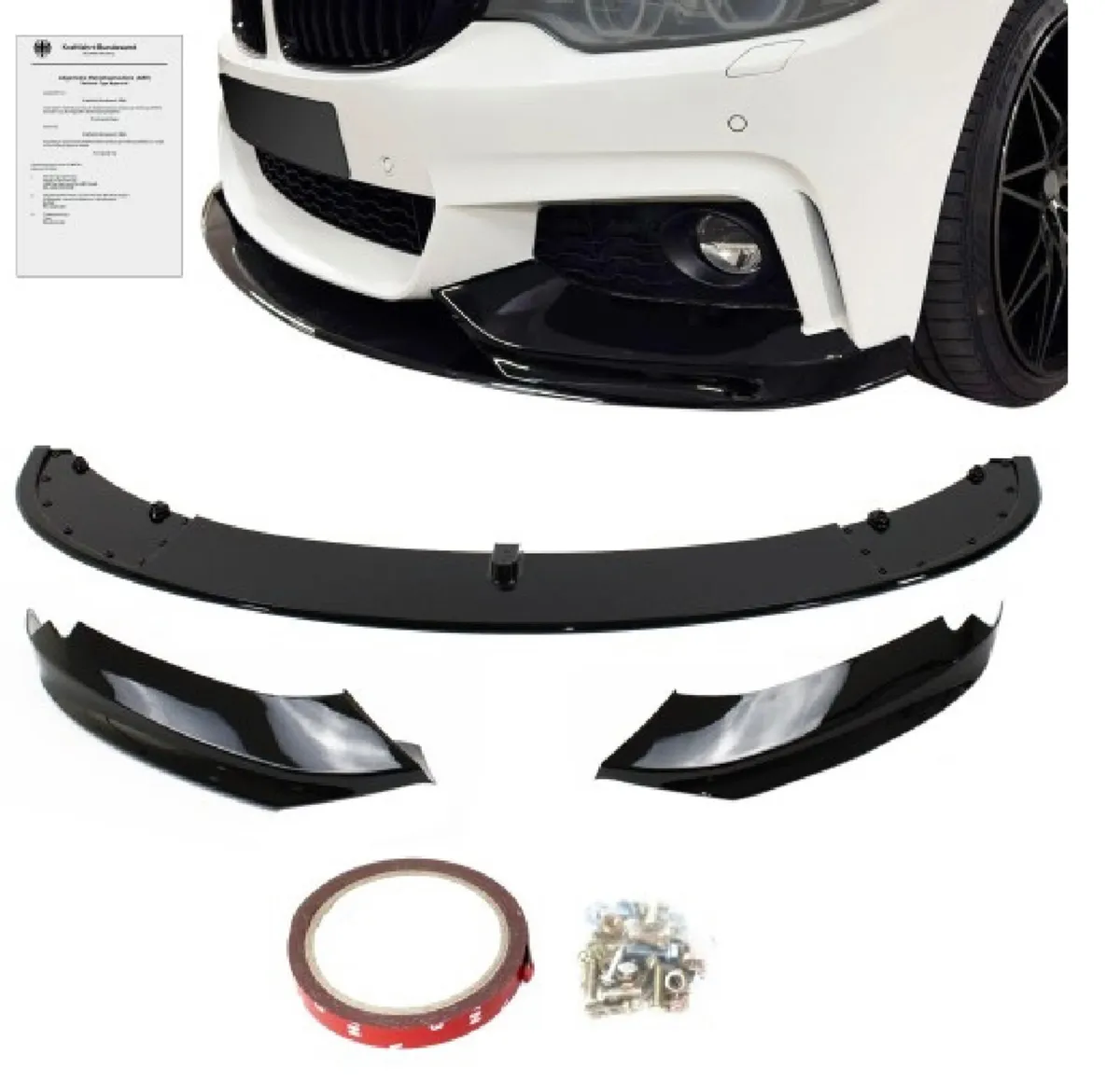 M sport front splitters & lip kits - Image 1