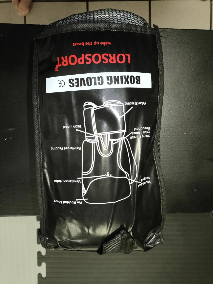 Boxing set for juniors - gloves + headgear - Image 3