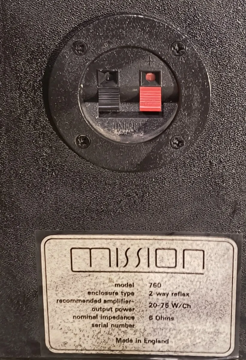 Mission 760 Speakers Bookshelf England - Image 3