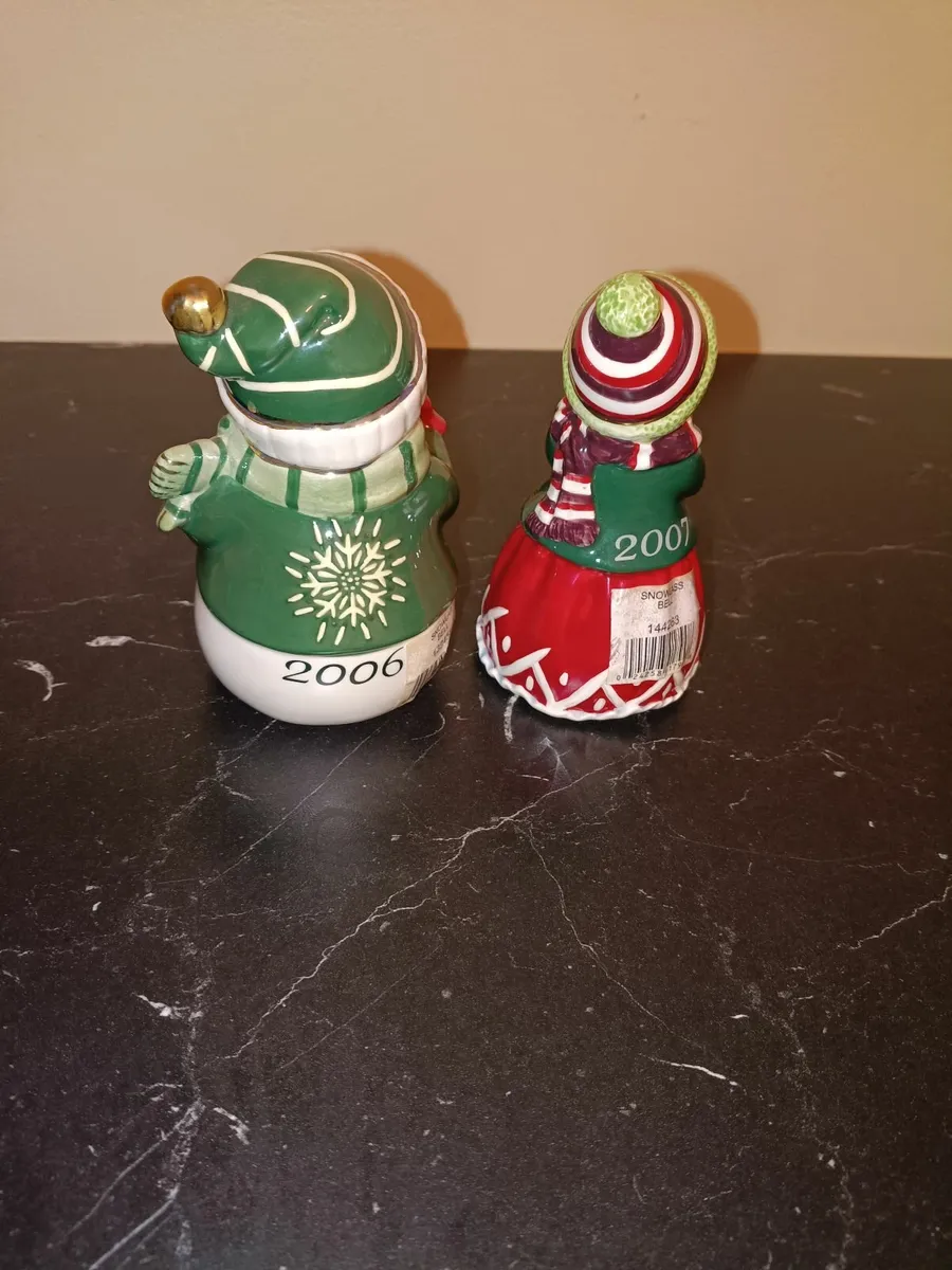 Waterford Crystal  China Xmas Bell Decorations - Image 3