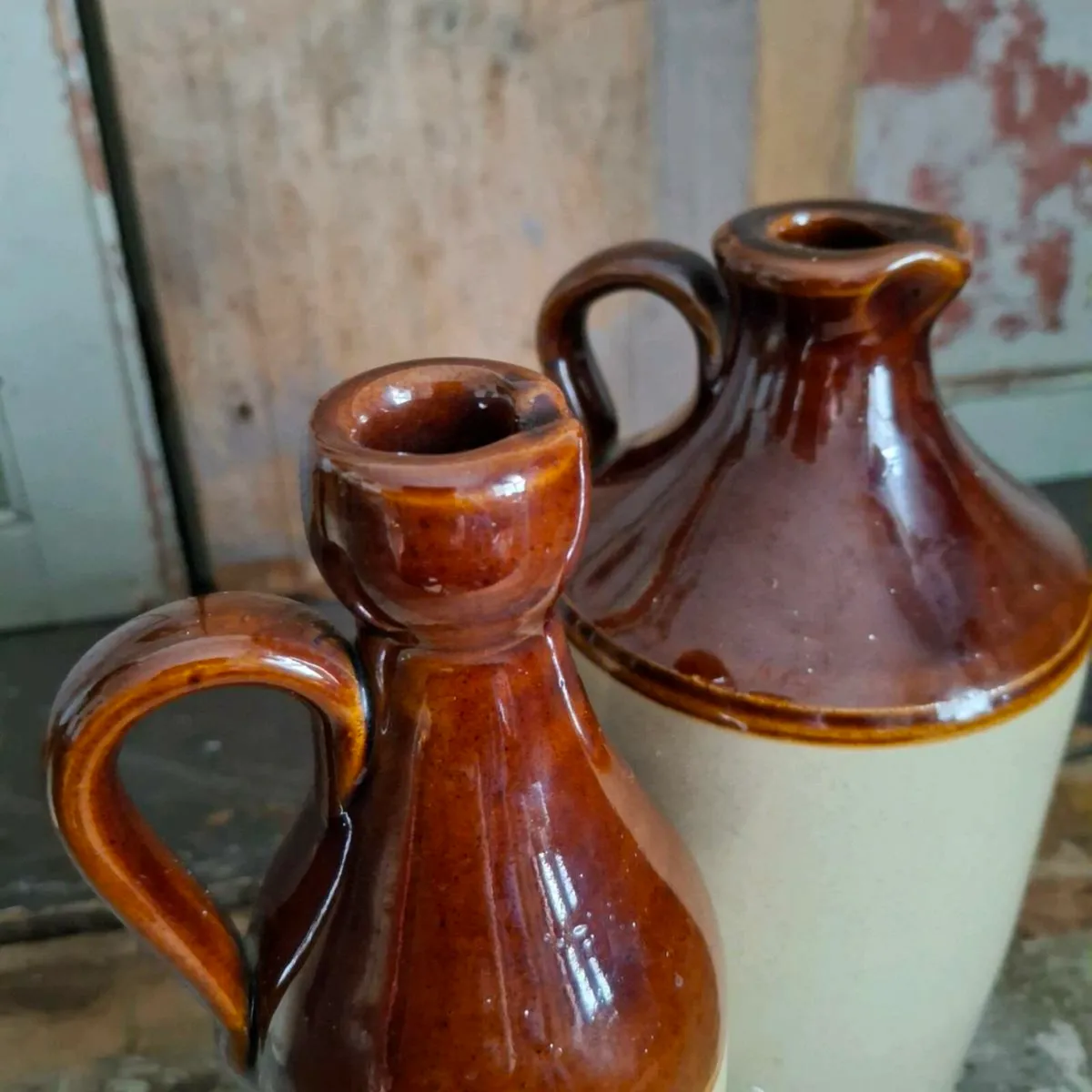 Stoneware Saltglaze Flagons - Image 2