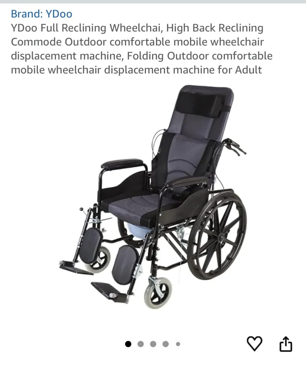 Wheelchair - reclining - Image 1