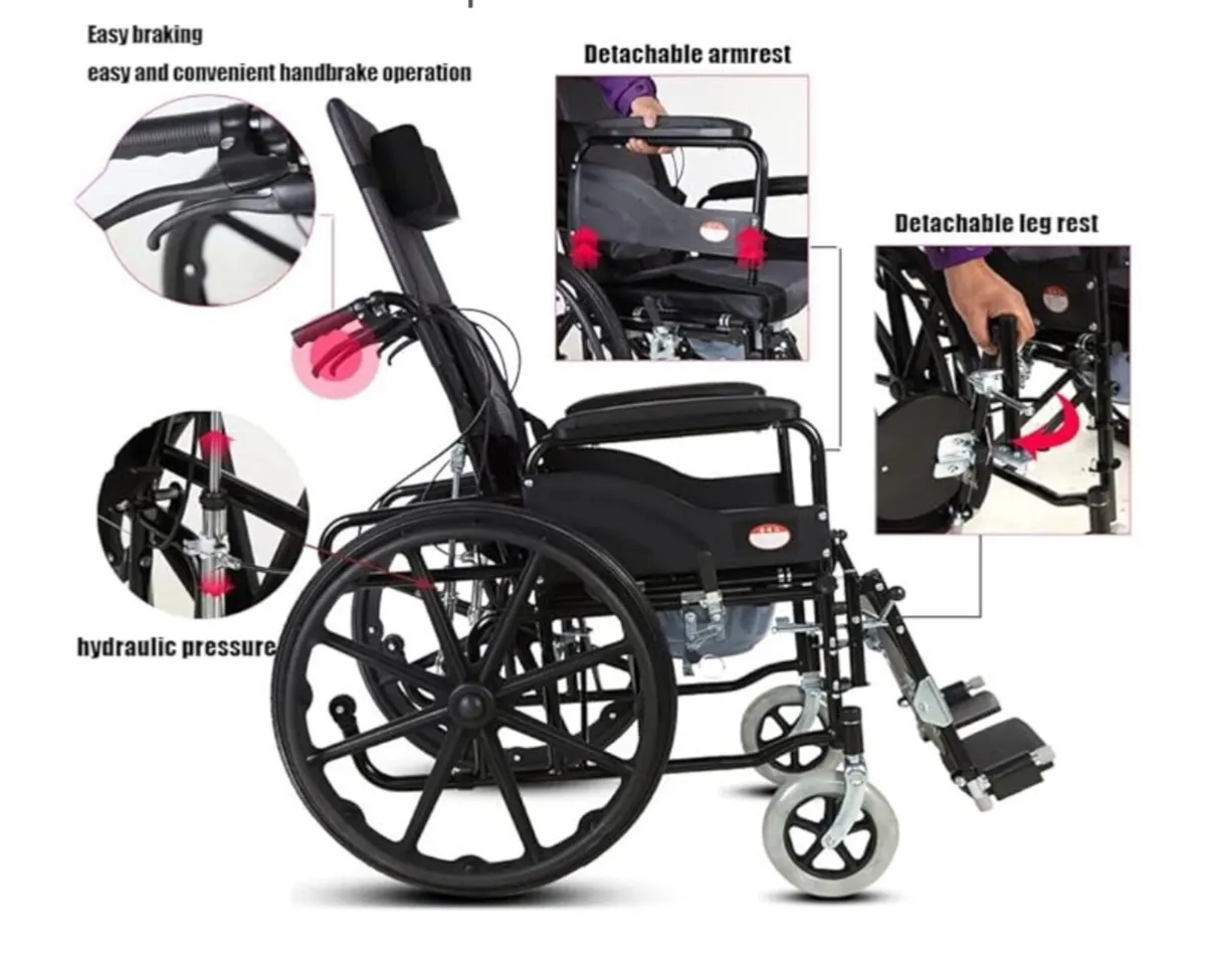 Wheelchair - reclining - Image 2