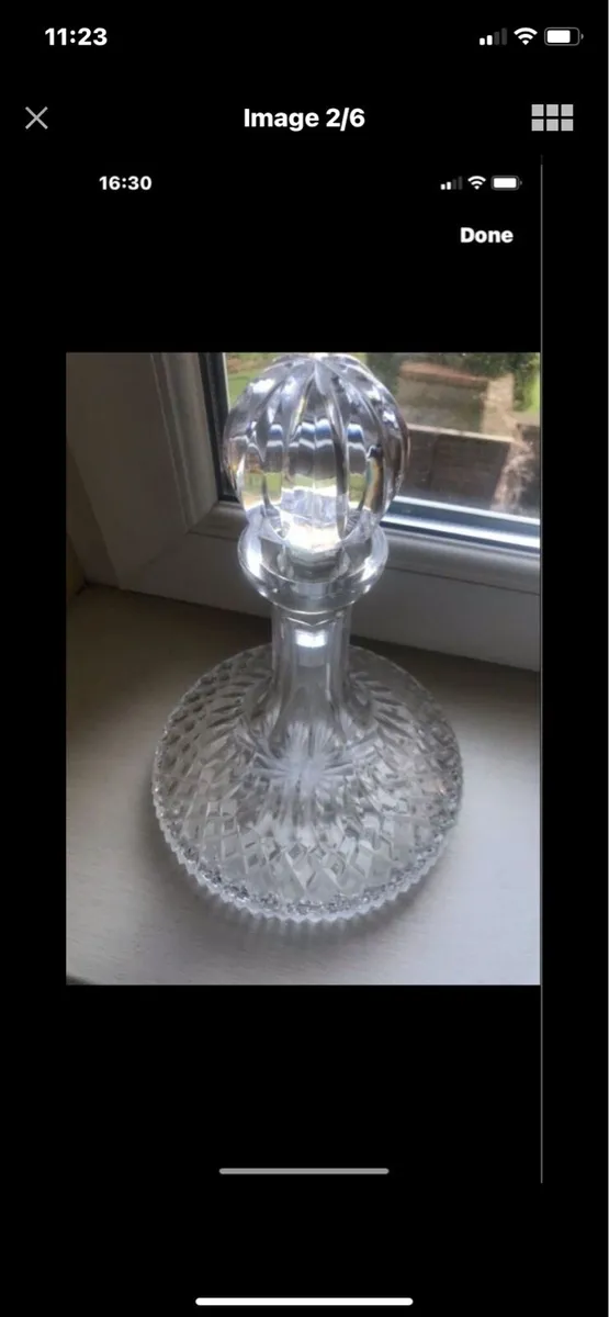 Waterford Crystal Tramore Ships Decanter - Image 2