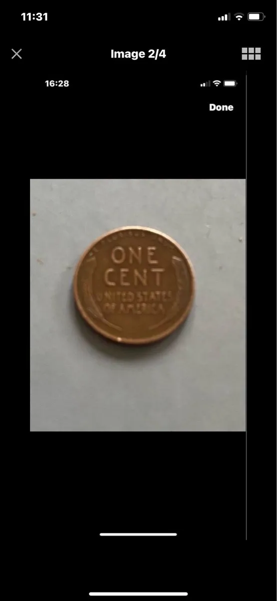 1956 US Cent With Errors - Image 2