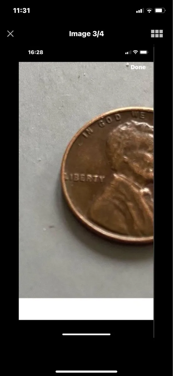 1956 US Cent With Errors - Image 3