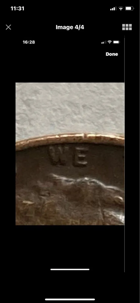 1956 US Cent With Errors - Image 4