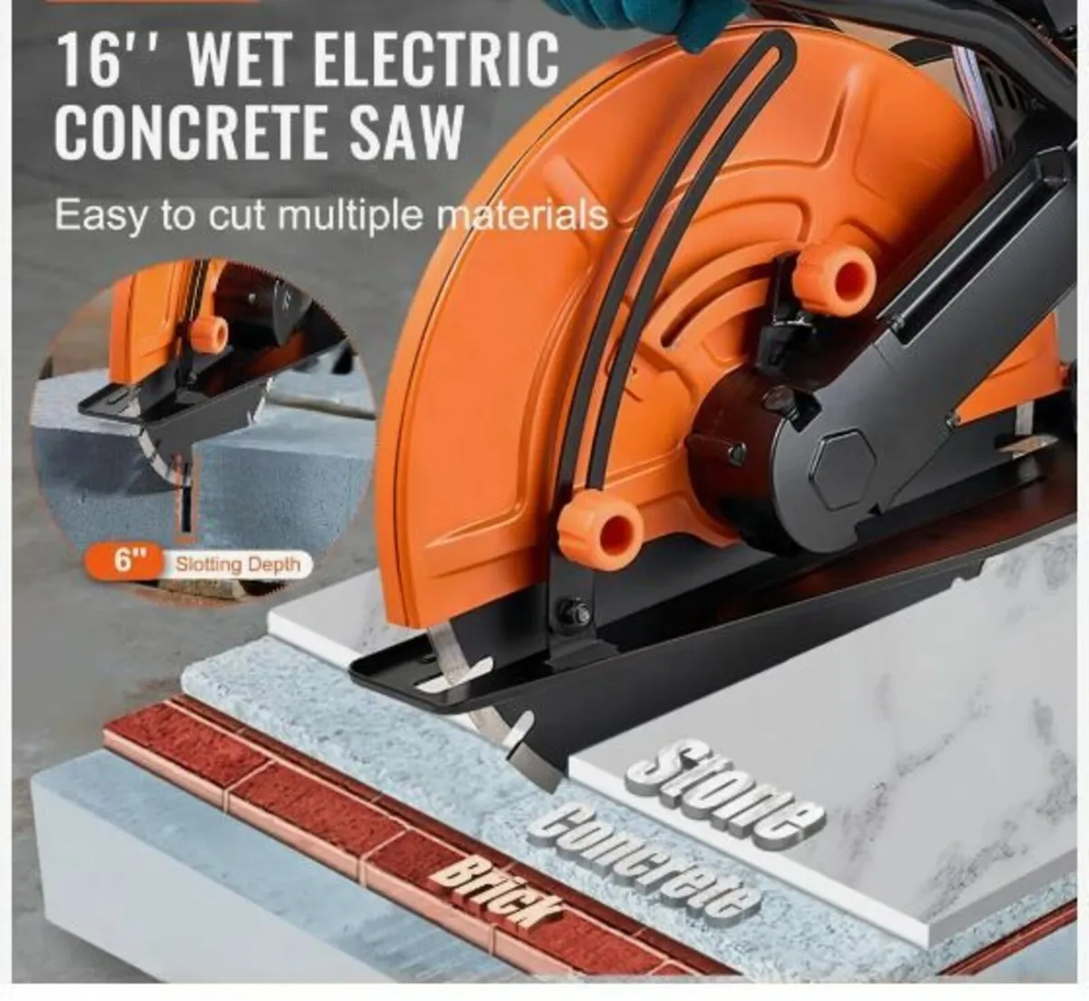 Electric Concrete Saw - Image 2