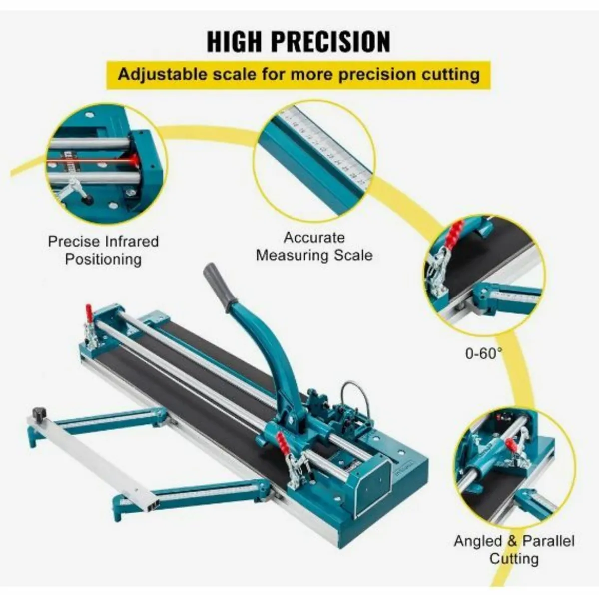 47Inch/1200mm Tile Cutter Double Rail Manual - Image 4
