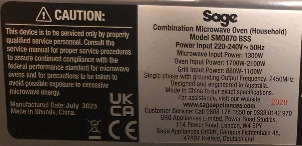 Sage Combi Wave 3 in 1 Oven - Image 2