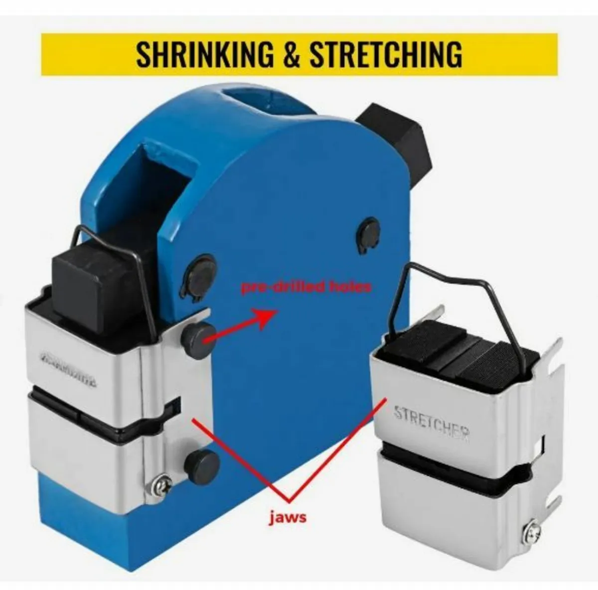 Sheet Metal Fabrication Shrinker Stretcher Set - Image 2