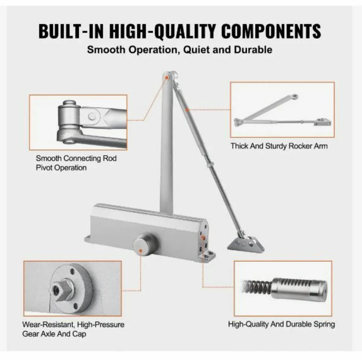 Door Closer, Automatic Door Closer Commercial - Image 3