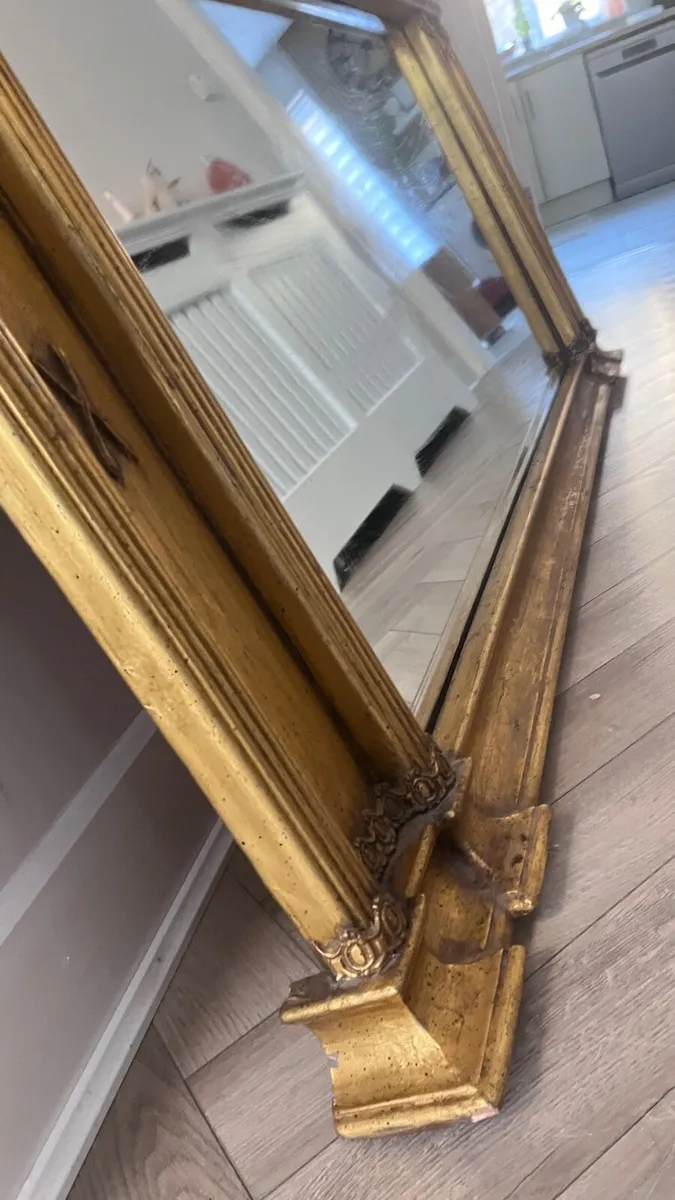 Very large antique mirror - Image 2